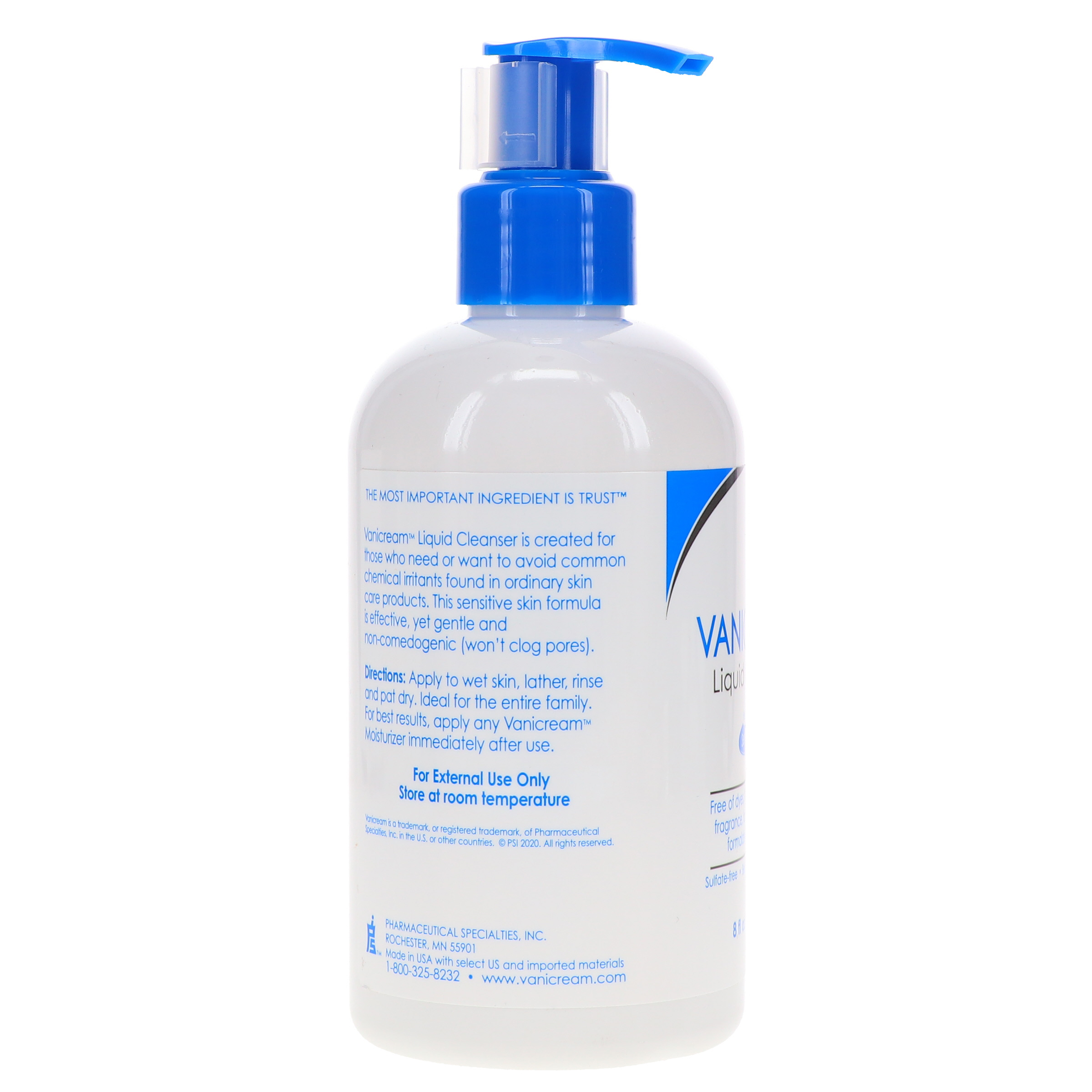 Vanicream Liquid Cleanser 8 oz 2 Pack