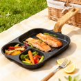 thumbnail image 5 of Nonstick Egg Frying Pan For Omelets Pancakes And Advanced Kitchen Cookware With Even Heat Distribution For Stovetops And Ranges Kitchenware Divider for Pots And Pans Pressure Cooker Air Fryer Combo, 5 of 5