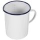 thumbnail image 3 of Taza de esmalte Taza de esmalte vintage Taza de agua de mano Exquisita taza de agua Taza de camping, 3 of 6