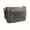 Dark Brown, variant on Full Grain Leather Messenger Bag Asymmetrical L14.BLK