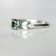 thumbnail image 3 of Fiudx Anillo de Moda con Diamantes Blancos Naturales, Joyería Romántica para Bodas, Talla 7, 3 of 4