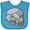 Turquoise, variant on Inktastic Cute Manatee Family Boys or Girls Baby Bib