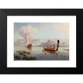 thumbnail image 2 of Louis John Steele 18x13 Black Modern Framed Museum Art Print Titled - The Blowing Up of the Boyd, 2 of 5