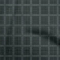 thumbnail image 1 of oneOone Cotton Cambric Dark Gray Fabric Check Dress Material Fabric Print Fabric By The Yard 42 Inch Wide, 1 of 4