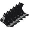 thumbnail image 1 of Diadora de Unisex, Paquete de 6 - Calcetines, Logo, Patrón Negro 35-38, 1 of 2