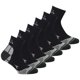 thumbnail image 1 of Diadora de Unisex, Paquete de 6 - Calcetines, Logo, Patrón Negro 39-42, 1 of 2