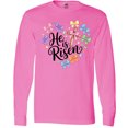thumbnail image 3 of Inktastic He is Risen Easter Long Sleeve T-Shirt, 3 of 5