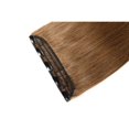 thumbnail image 3 of 100% Human Hair Clip In Hair Extensions 15 Colors Can Curly Dyed Washed 1 Piece/5 Clips Light Brown 18”-50g, 3 of 6