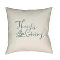 thumbnail image 1 of Surya Gourds Thanks Giving Word Print Outdoor Pillow, 1 of 2