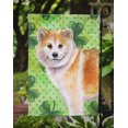 thumbnail image 3 of Carolines Treasures BB9852GF Shiba Inu St.Patricks Flag - Garden Size, 3 of 3