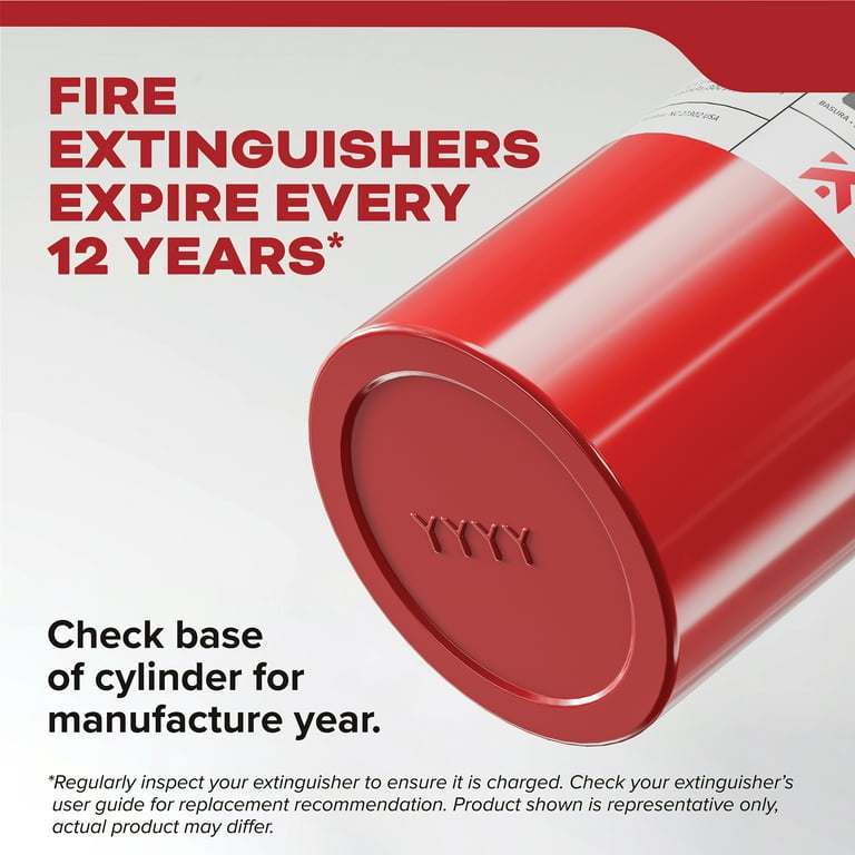 Free Shipping! Kidde Multipurpose Fire Extinguisher, 3A40BC