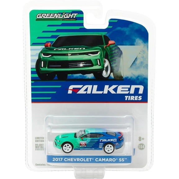 GREENLIGHT 1:64 HOBBY EXCLUSIVE - 2017 CHEVROLET CAMARO SS - FALKEN TIRES 29914