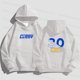 thumbnail image 3 of Sudadera con capucha Golden State Curry 30, jersey de baloncesto, Warriors, ropa deportiva informal para hombre y mujer, manga larga, estampado, con capucha, talla grande 6xl, 3 of 5