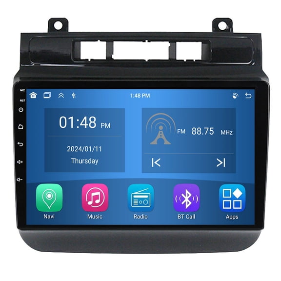 RoverOne 4 64GB Car Stereo CarPlay GPS Navigation Bluetooth for Volkswagen Touareg FL NF 2010-2018 Android Touch Screen Player