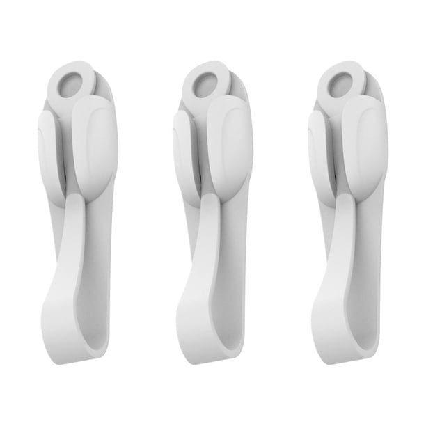Organizador de soporte de cable adhesivo Naiovety 3 piezas para electrodomésticos