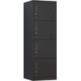 thumbnail image 5 of Metal Lockers for Employees,Office Storage Locker with 4 Door,Tall Locker Cabinet for Employees,School, Office, Home, Gym,Bedroom, 5 of 14
