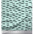 thumbnail image 1 of Soimoi Rayon Fabric Car Transport Print Fabric by The Yard 42 Inch Wide, 1 of 3