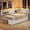 White, variant on Twin Size Daybed with Storage Bookcase & 6 Drawers, Corner Metal Platform Bed with Charging Station and LED Lights for Bedroom, Gray