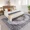 Gray, variant on HOMERRY 2' x 6' Runner for Hallway Boho Vintage Rug Non Slip Throw Rugs Floral Bedroom Rug, Gray