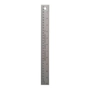 Stainless Steel Ruler 12 In
