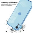 thumbnail image 3 of Compatible with iPhone XR Case Love Heart Plating Electroplate Luxury Elegant Case Camera Protector Soft TPU Shockproof Four Corner Back Cover iPhone XR Case -Blue, 3 of 10