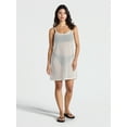 thumbnail image 2 of No Boundaries Strap Crochet Dress Swim Coverup, Women’s, 2 of 4