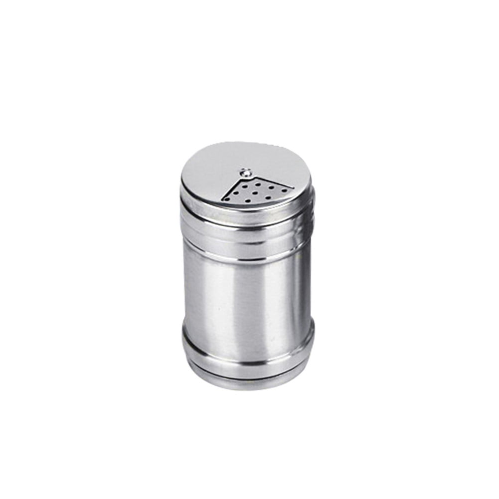Stainless Steel Dredge Salt/Sugar/Spice/Pepper Shaker Seasoning Cans