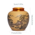 thumbnail image 2 of Tea Can Sealed Chinese Style Exquisite Tea Can and Tea Bottle Home Storage Can Storage Container, 2 of 7