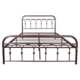 thumbnail image 6 of alazyhome Queen Platform Metal Bed Frame, Easy Assembly, Brown, 6 of 6