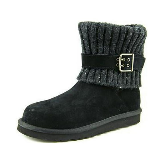UGG Australia Cambridge 1006811 Youth Girl's Black/Gray Boot Shoes BS516 (5)