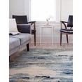 thumbnail image 5 of Contemporary Visby Collection Area Rug Light Blue-Beige - 3'3"x5'3" Oval, 5 of 5