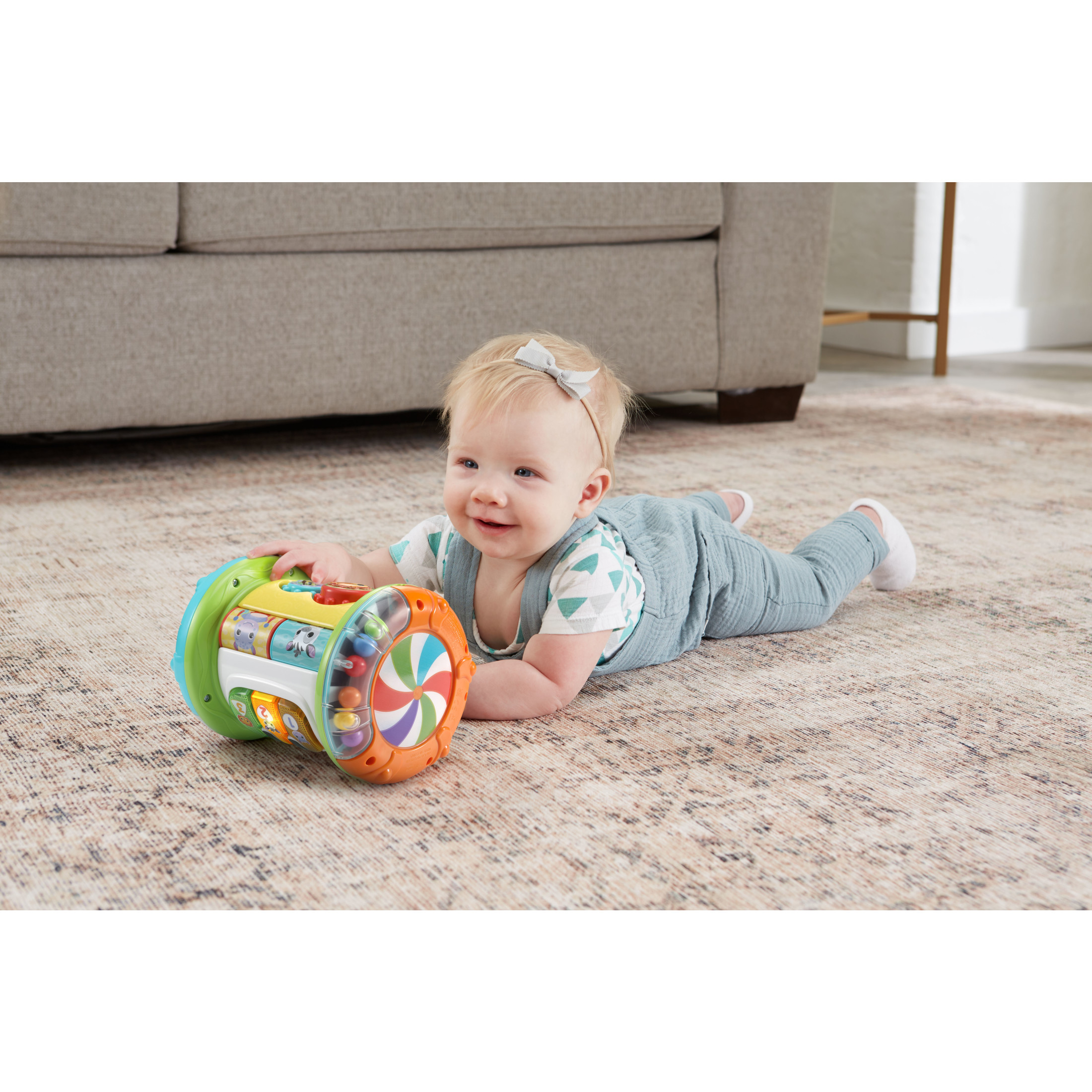 VTech Baby 2-in-1 Roll & Discover Roller Drum photo 5