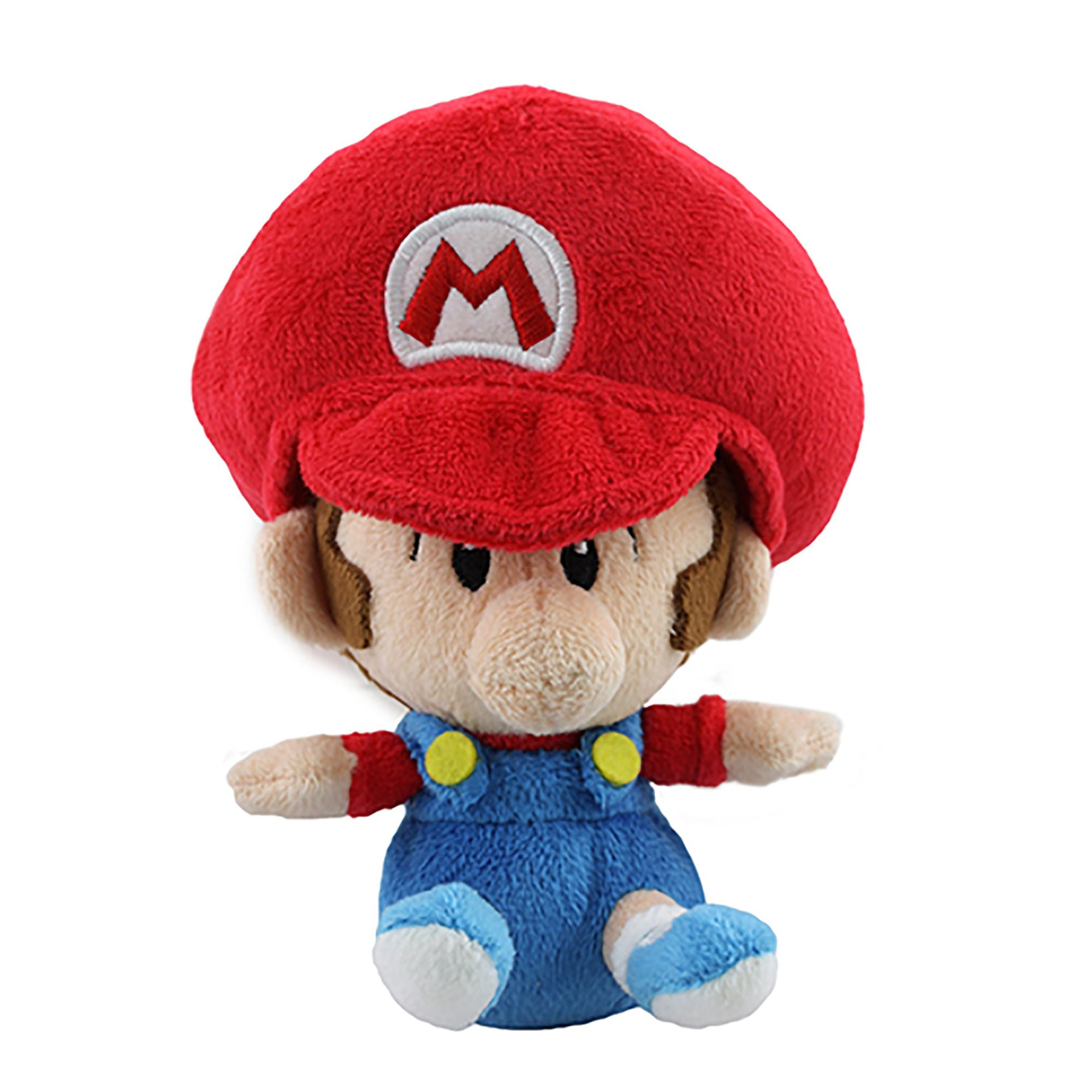 Super Mario Brothers 6" Baby Mario Plush Toy Stuffed Animal Doll Kids Gift