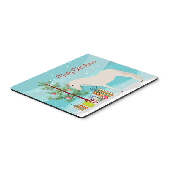 Carolines Treasures BB9272MP Paso Fino Horse Christmas Mouse Pad Hot Pad or Trivet Teal Large multicolor