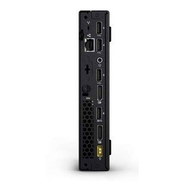 Lenovo Thinkcentre M715q Business Mini Tiny Desktop (AMD Ryzen 5 Pro 2400GE  Quad Core 3.8GHz, 8GB DDR4 RAM, 256GB NVMe PCIe M.2 SSD) WiFi AC,