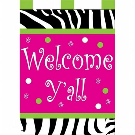 - Jozie B 403 Welcome you All Flag, Large