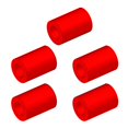 thumbnail image 1 of 5 de la cubierta de la manga del silicón del protector del marco del protector de los cables de la bicicleta que n en la cubierta oscura Rojo 1 Soledad Protector del cuadro del cable de la bicicleta, 1 of 7