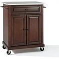 thumbnail image 3 of Elegant Solid Hardwood Kitchen Island with Ample Storage Space - Durable, Crafted from Hardwood & Veneers, Raised Panel Doors, Deep Drawer, Adjustable Shelf, 3 of 3