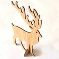 thumbnail image 6 of WEAVILUX 6-Piece Rustic Deer and Elk Figurines Set for Office Desk, Tabletop Decoration, Home and Cabin Decor, 6 of 6