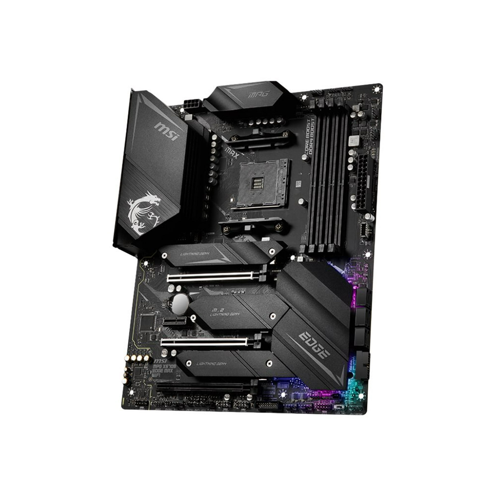 MSI MPG X570S EDGE MAX WIFI ATX Motherboard, Socket AM4 AMD X570 (New)