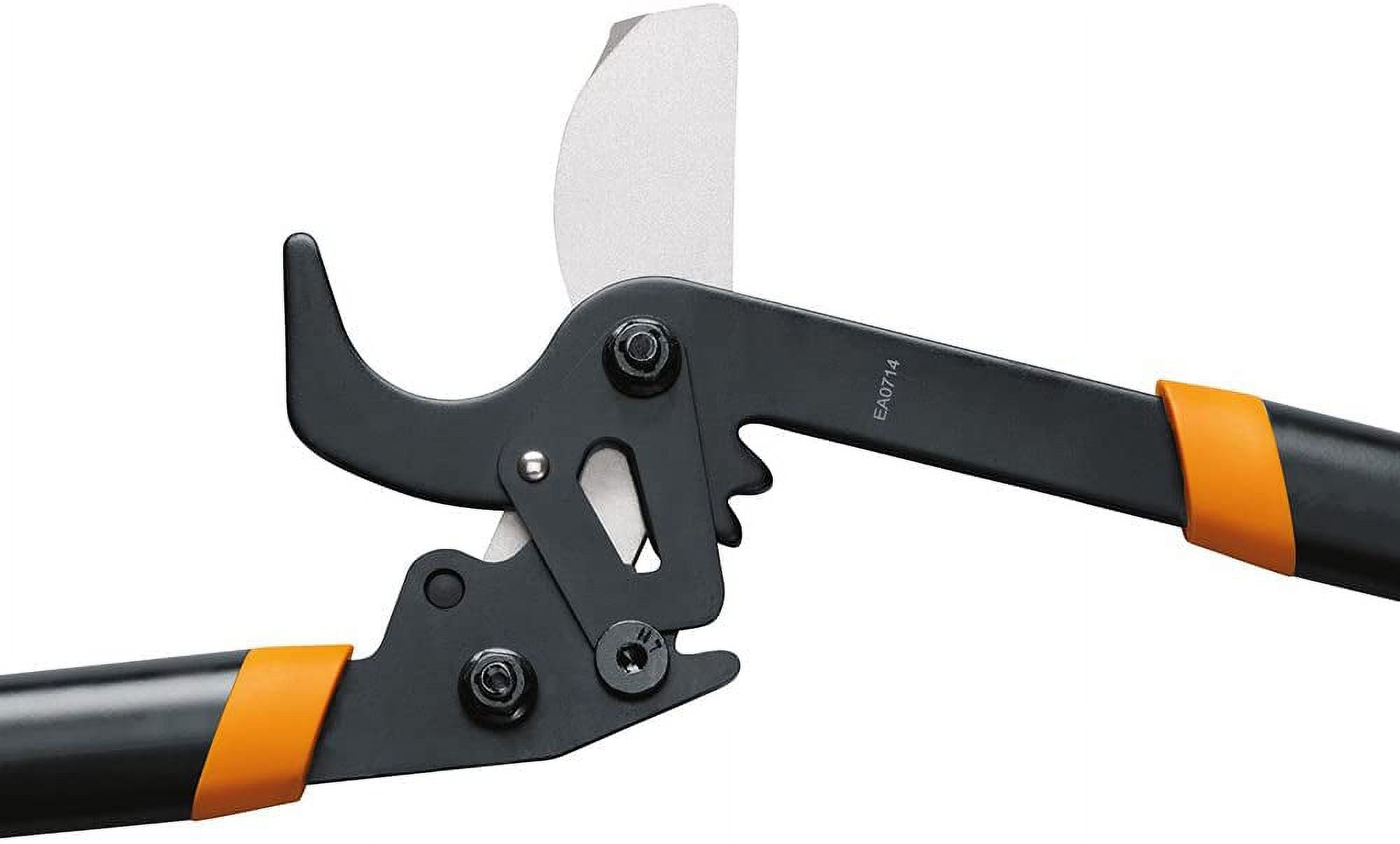 Fiskars 32" PowerGear2 Bypass Lopper, Black/Orange