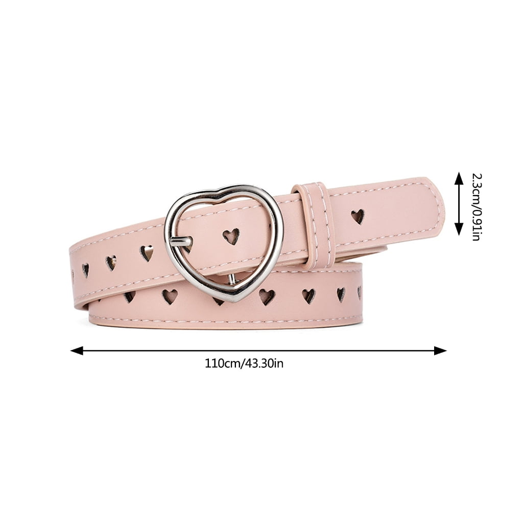 lanema Fashion Heart Buckle Belt for Women Cool Subcultures  display picture 1
