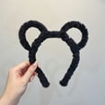 thumbnail image 2 of Diadema con orejas de oso de peluche Harajuku para mujer y niña, accesorio para el pelo para fotografía, 2 of 8