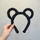 thumbnail image 2 of Diadema con orejas de oso de peluche Harajuku para mujer y niña, accesorio para el pelo para fotografía, 2 of 8