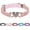 Pink, variant on Diamond Cat Collar,Adjustable Soft Velvet Leather Safe Kitten Collar with Crystal Heart Charm and Bells,Girl Boy Bling Stylish Cat Collars with Safety Elastic