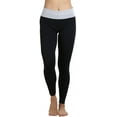 thumbnail image 4 of ToBeInStyle Women's Active Pants with Fold-Over Waistband -Heather Gray- Small, 4 of 5