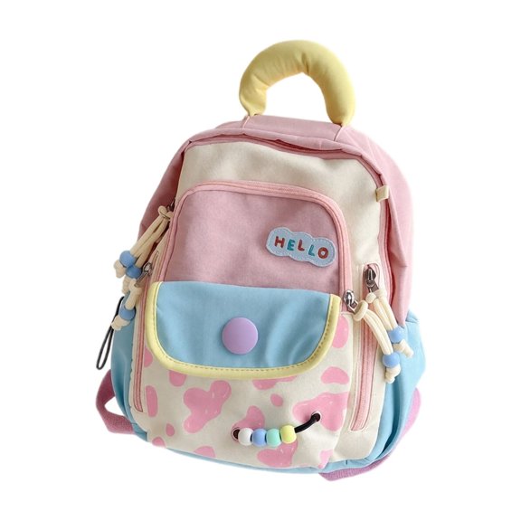 Lightweight Large Capacity Student Backpack,Cute Cartoon School Bookbag and Outdoor Travel Daypack for Campus,Classes,Outings,Trips and Everyday Carry,C