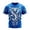 Blue, variant on Boy Tops Size 8 Crew Neck Cartoon Print Back To School T Shirt Casual Tee Shirt Preppy Boys' Tops, Tees & Shirts, 10-11 Years, Army Green