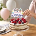 thumbnail image 4 of Cat Happy Birthday Cake Topper,Adorable Kitty Party Cake Pick Single Piece Dessert Decoration for Birthday Celebration, 4 of 7