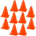thumbnail image 1 of CUITING 10pcs Orange Sports Cones for Soccer  Basketball  and Agility Training, 1 of 11